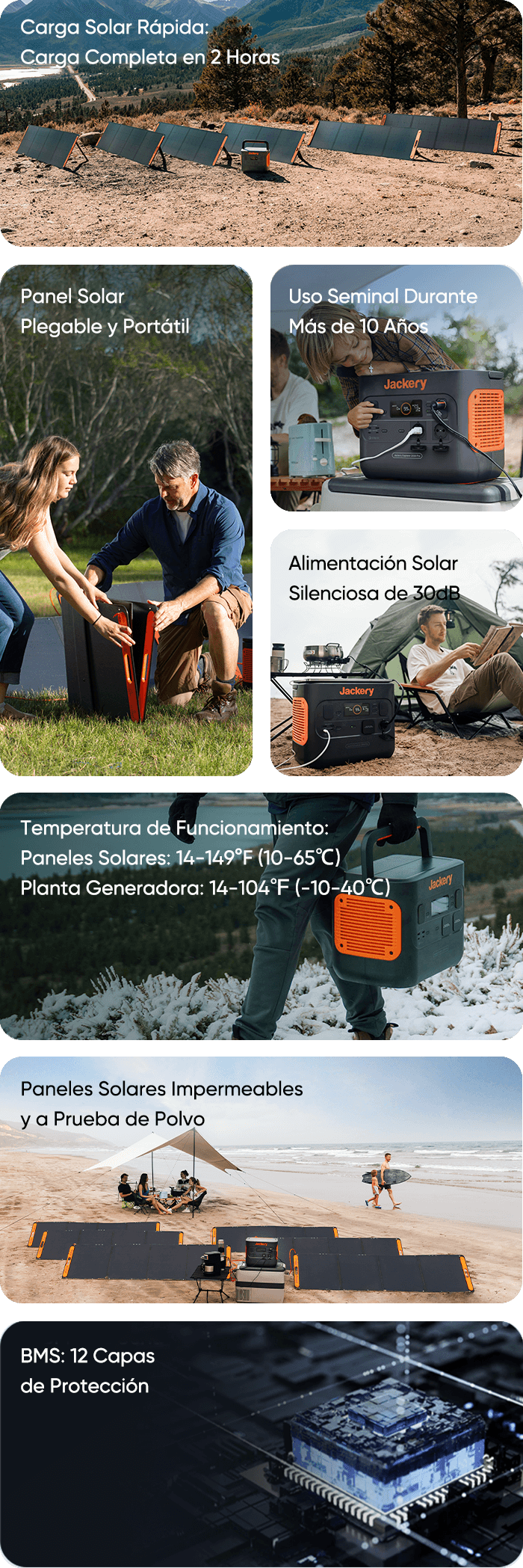 Características destacadas